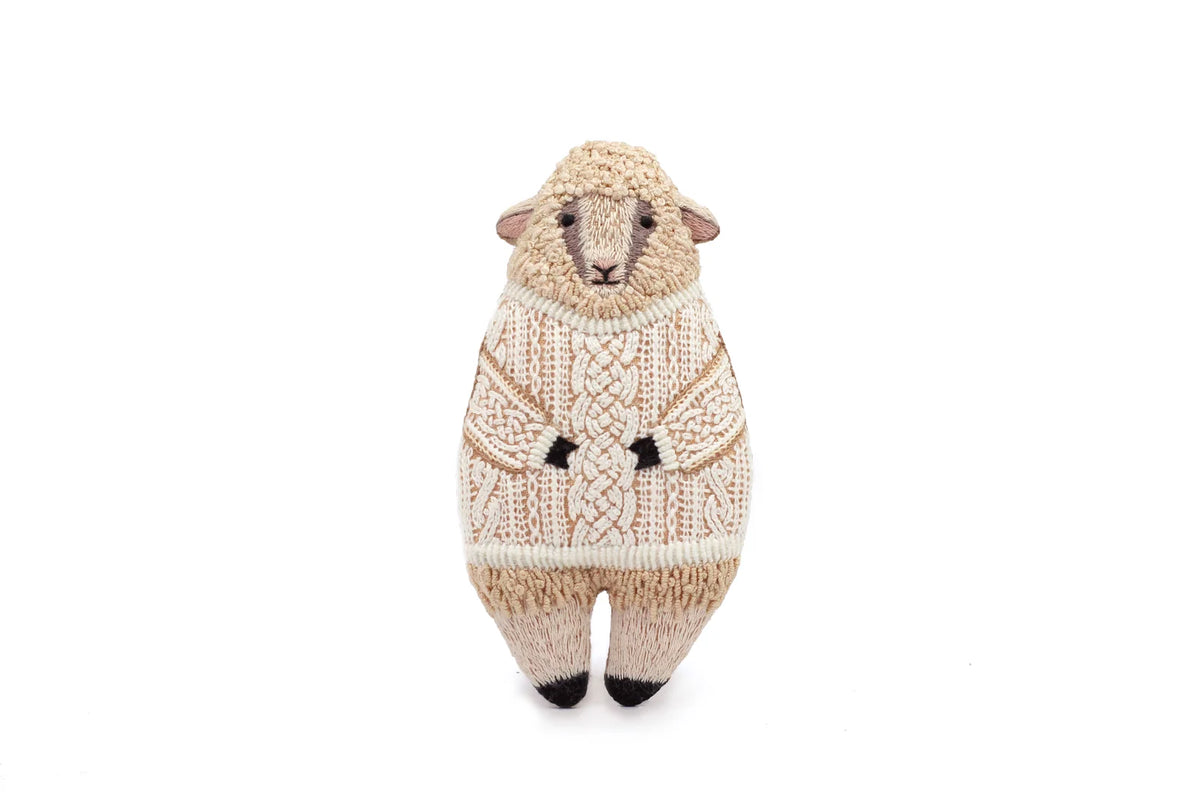 Level 3 Sheep Embroidery Doll Kit