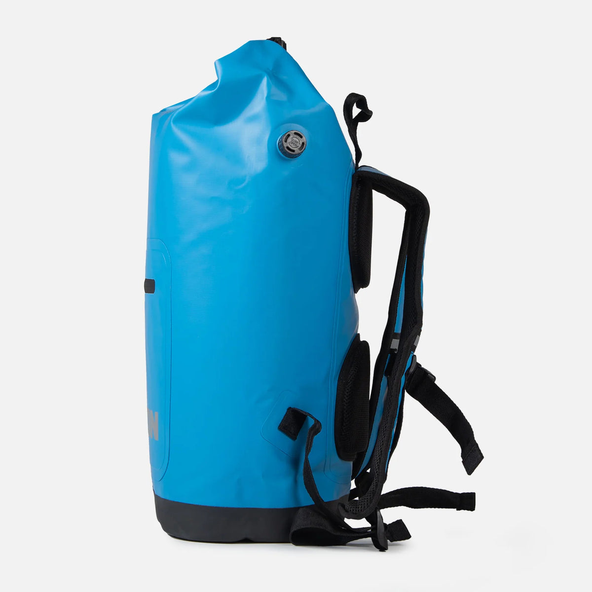 Lightweight Backpack Cooler with a Roll-Top Opening and Adjustable Air Valve for Hands-Free River Days