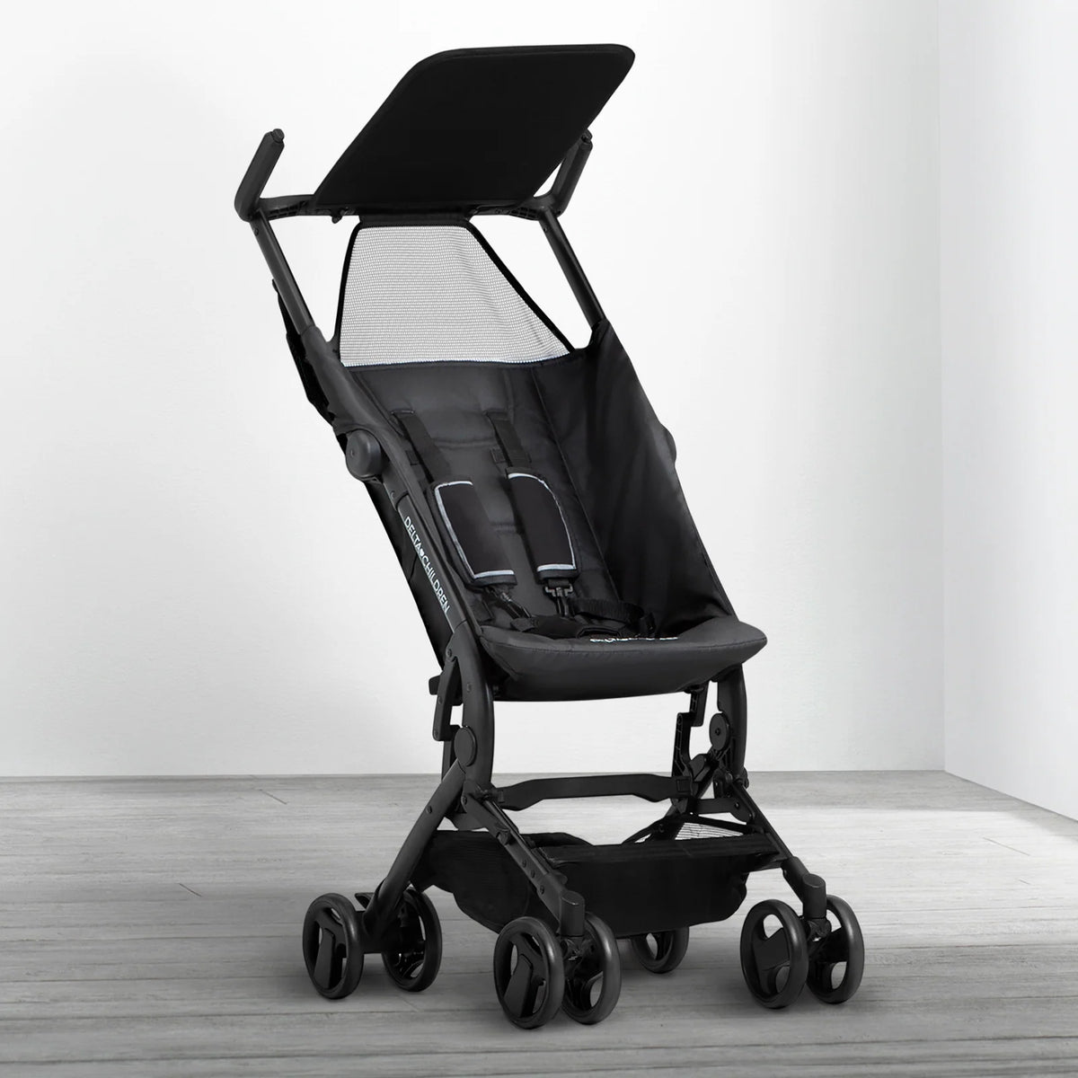 Lightweight Travel Stroller, Black (001)