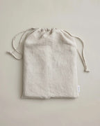 Linen Fitted Sheet in Natural, Pre-Washed European Flax Linen