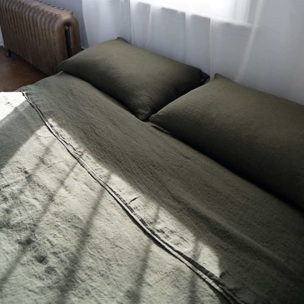Linen Flat Sheet in Traceable European Flax