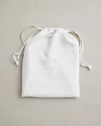 Linen Flat Sheet in White