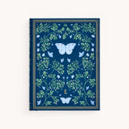 Linen Journal in Navy