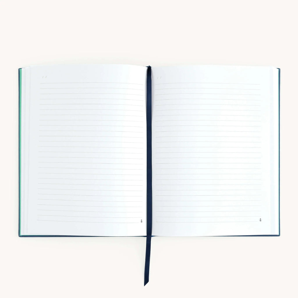 Linen Journal in Navy