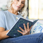 Linen Journal in Navy