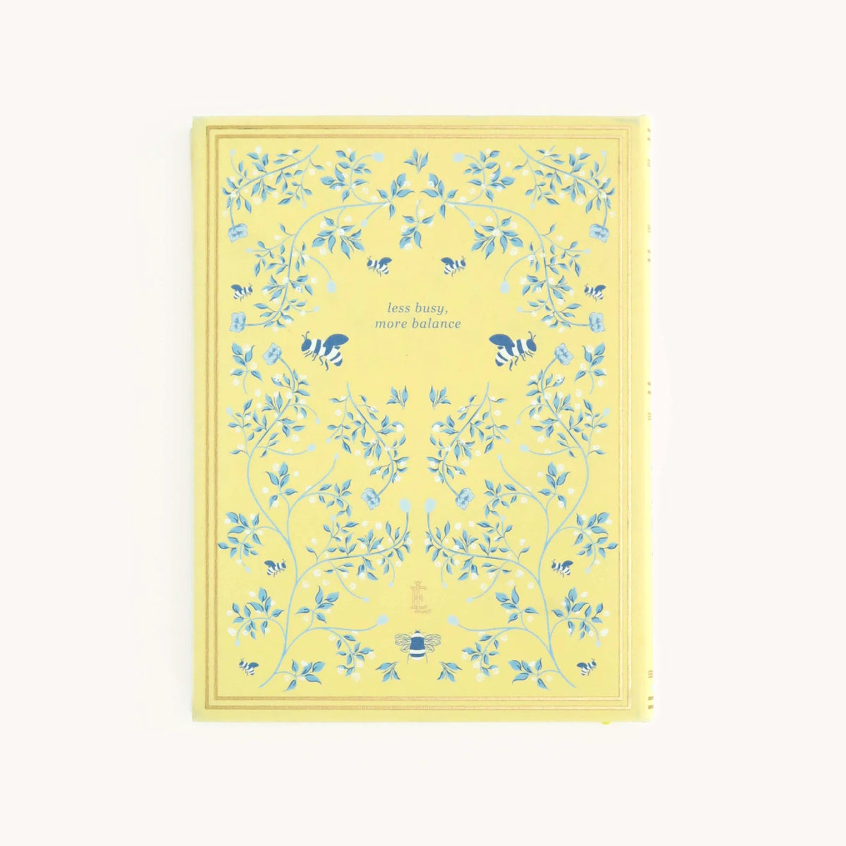 Linen Journal in Yellow