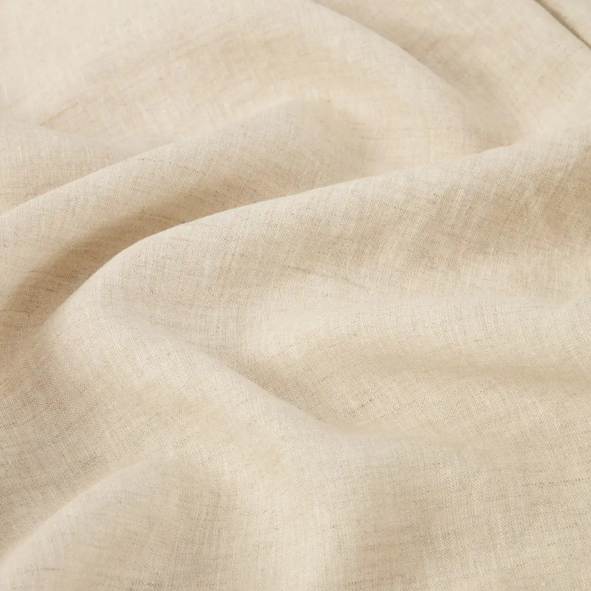 Linen Pillowcases in Oatmeal, a Prewashed Pair of 100% European