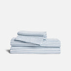 Linen Sheet Set in Dried Grass with 100% European Flax, Garment-Washed Softness, and Full to Cali King Sizes