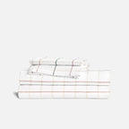 Linen Sheet Set in Dried Grass with 100% European Flax, Garment-Washed Softness, and Full to Cali King Sizes