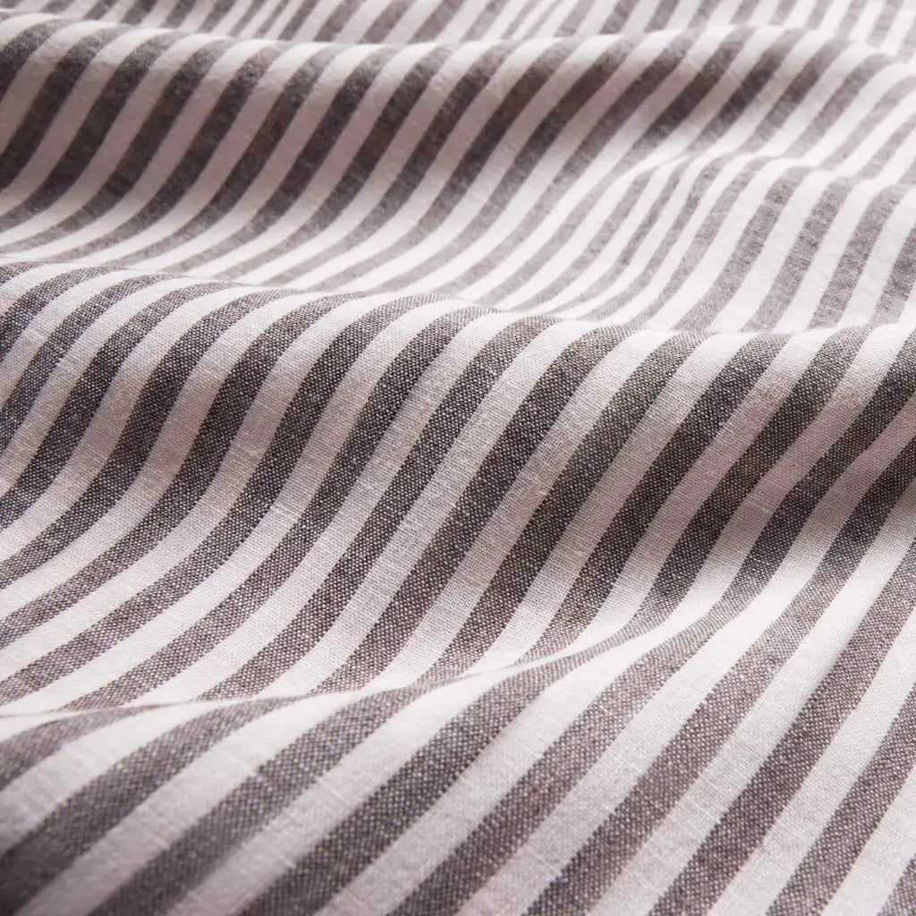 Linen Sheet Set in Dried Grass with 100% European Flax, Garment-Washed Softness, and Full to Cali King Sizes