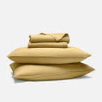 Linen Sheet Set in Dried Grass with — Dried Grass / Full / Dried Grass / Queen / Dried Grass / King / Dried Grass / Cali King