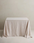 Linen Tablecloth in Natural European Flax, Pre-Washed