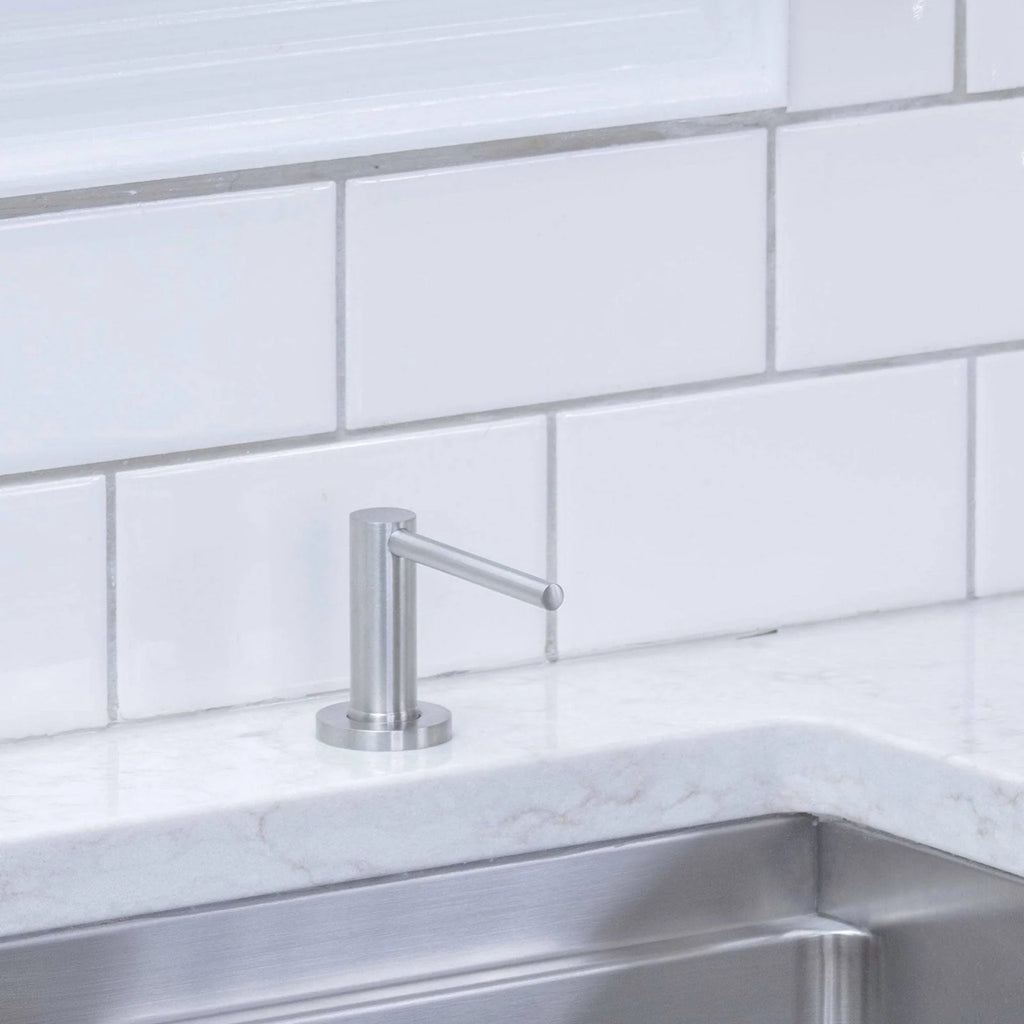 Liquid Dish Soap Dispenser in Brushed 304 Stainless Steel