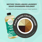 Liquid Laundry Soap with Plant-Based Ingredients and a Fruity Blood Orange and Cactus Flower Scent