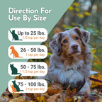 Liquid Omega 3 Fish Oil for Dogs and Cats with EPA, DHA and Light Lemon Flavor for Daily Feeding
