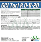 Liquid Potassium Fertilizer 0-0-20 for Turf Care, Enhanced with Kelp and Amino Acids for Foliar Application