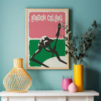 London Calling Music Poster
