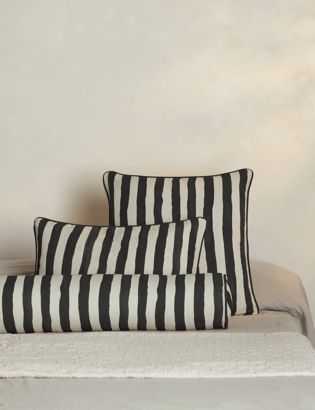 Long Bolster Pillow in Linen
