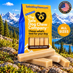 Long-Lasting Yak Cheese Dog Chews in Multiple Sizes and 3, 5, 10, or 20-Chew Packs · Yak Sticks
