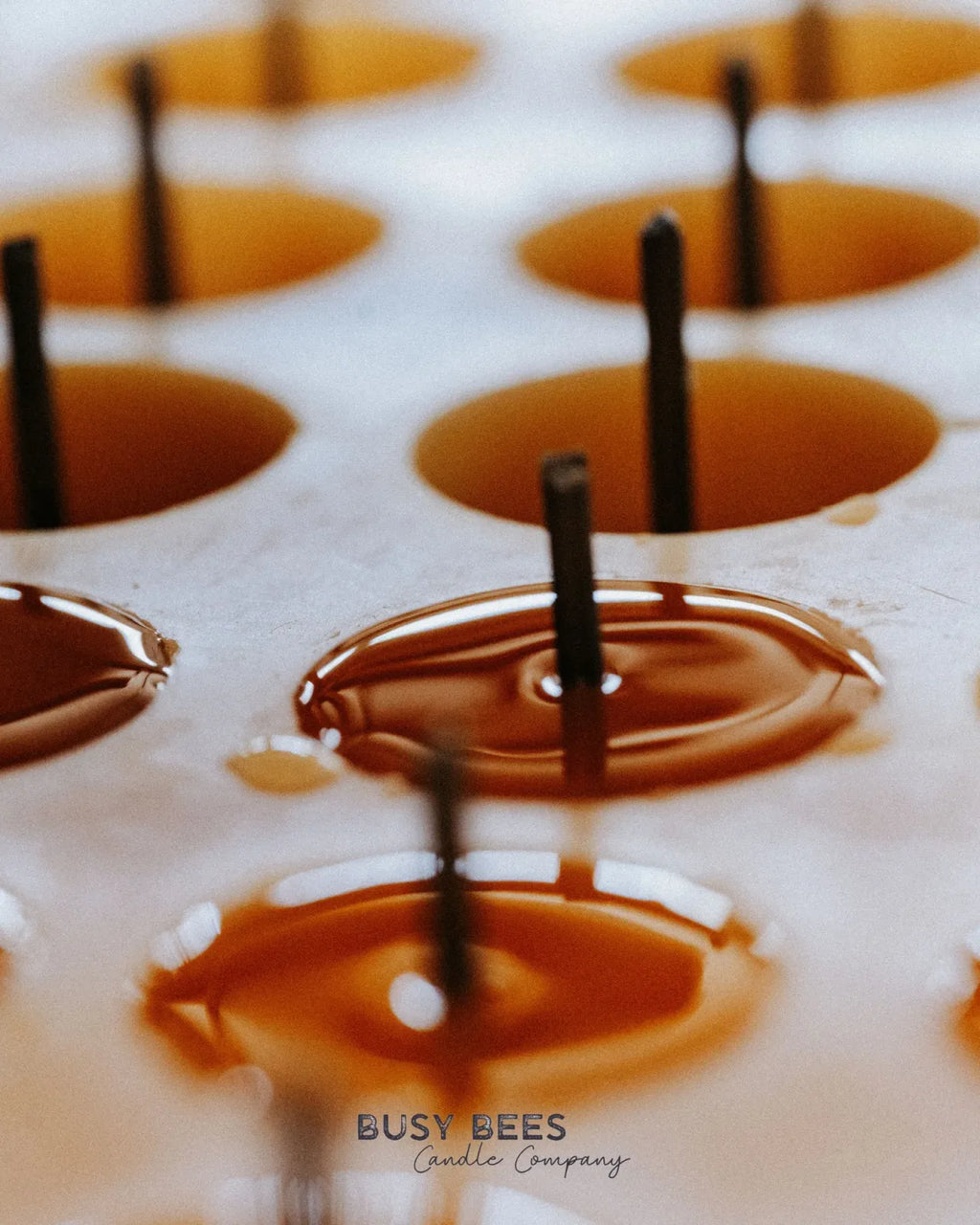 Loose Beeswax Tea Light Candles Hand-Poured in California