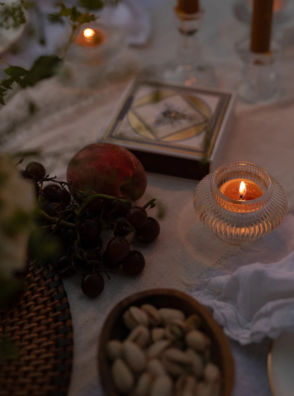 Loose Beeswax Tea Light Candles Hand-Poured in California