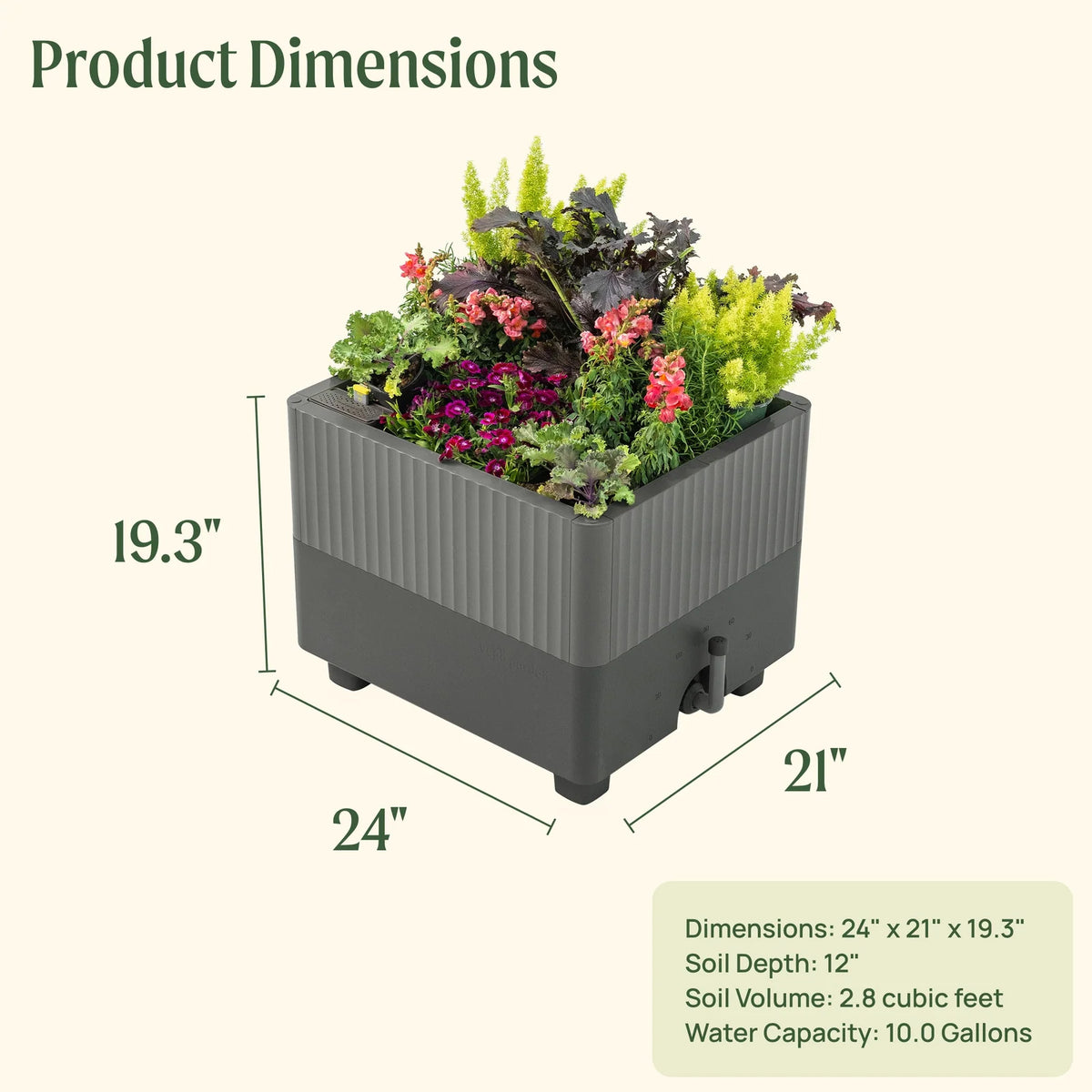 Low-Maintenance Self-Watering Planter