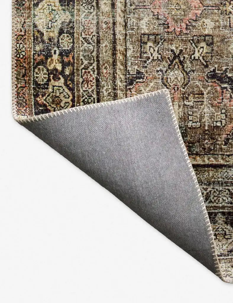 Low-Pile Traditional Rug