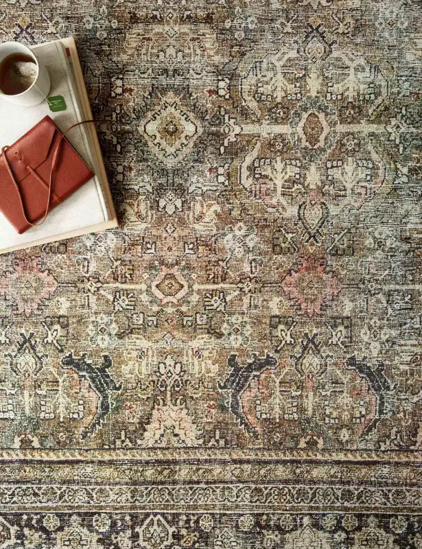 Low-Pile Traditional Rug