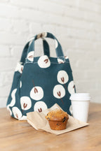 Lunch and Pie Tote in Recycled Canvas