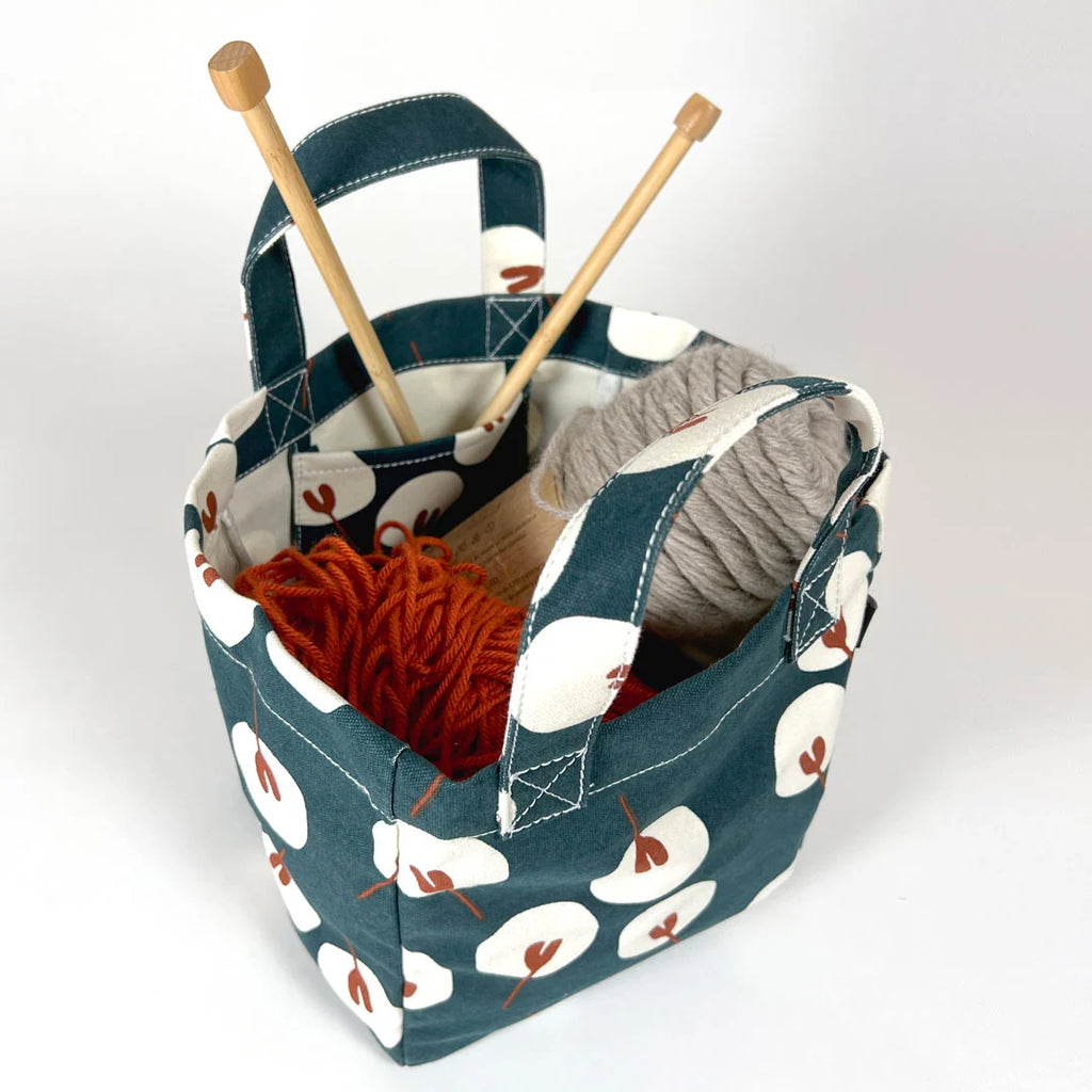 Lunch and Pie Tote in Recycled Canvas