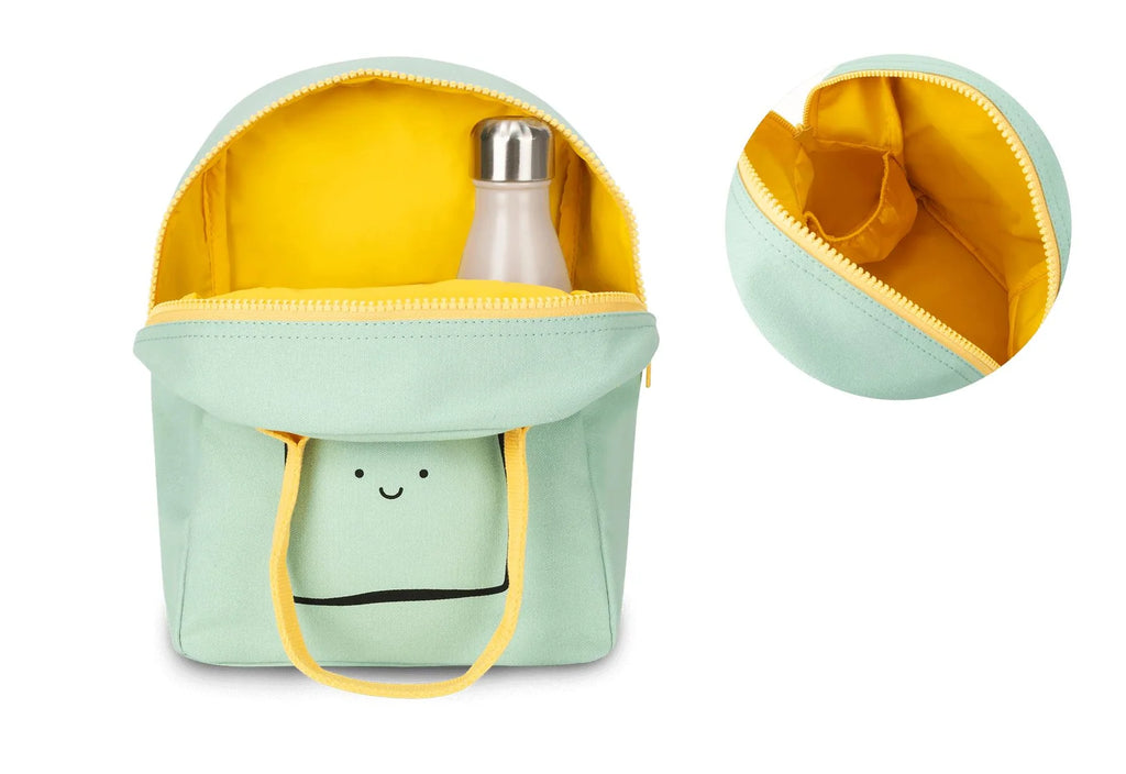 Lunch Bag in Happy Bread / Mint