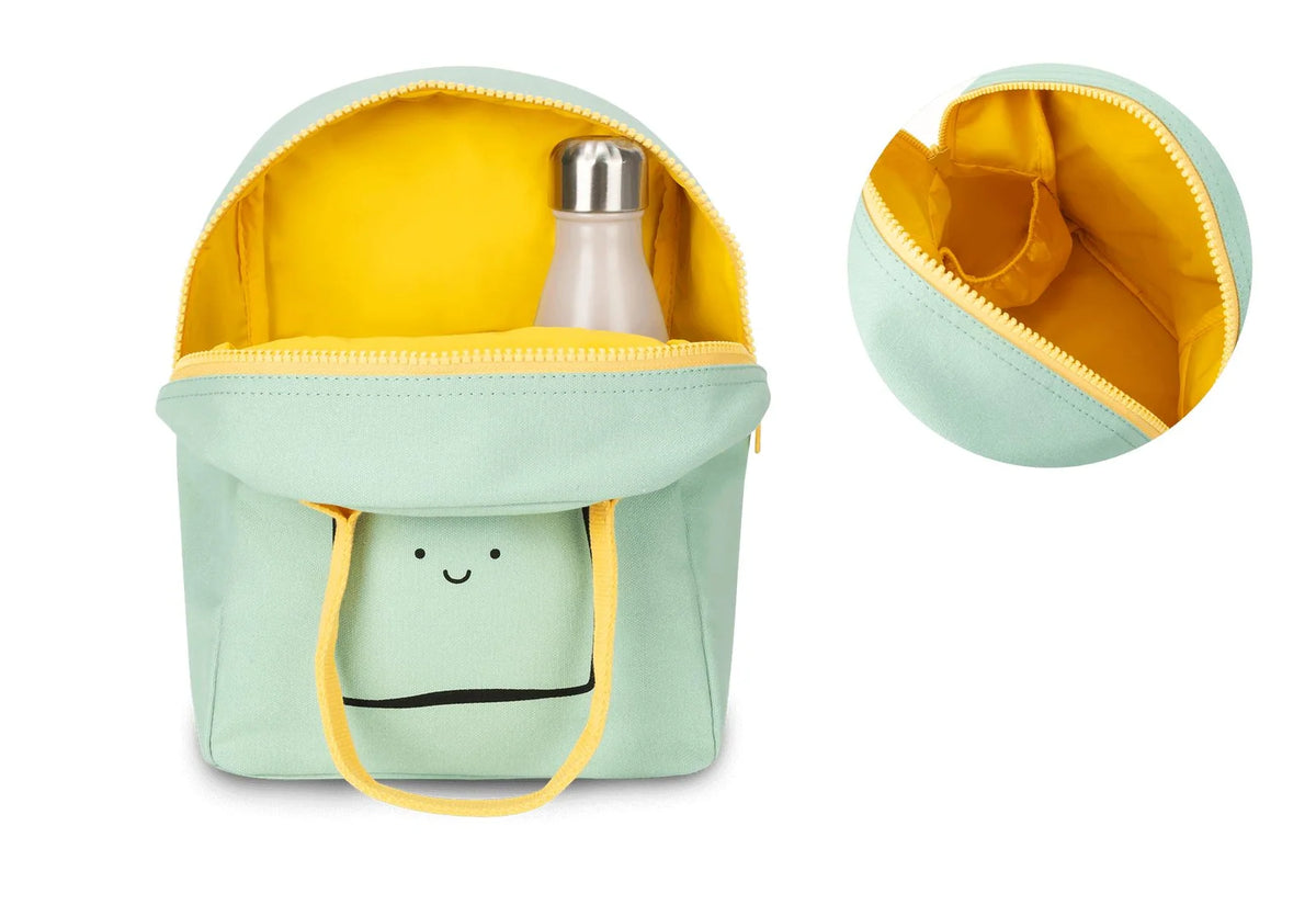 Lunch Bag in Happy Bread / Mint