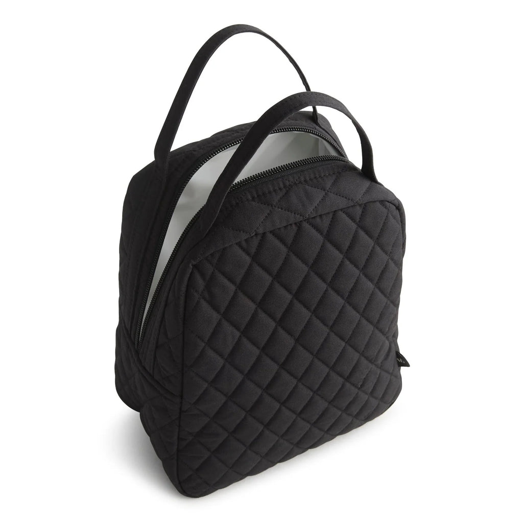 Lunch Bag in Moonless Night Black with a Structured 4 L Interior for Packed Meals and Commuting
