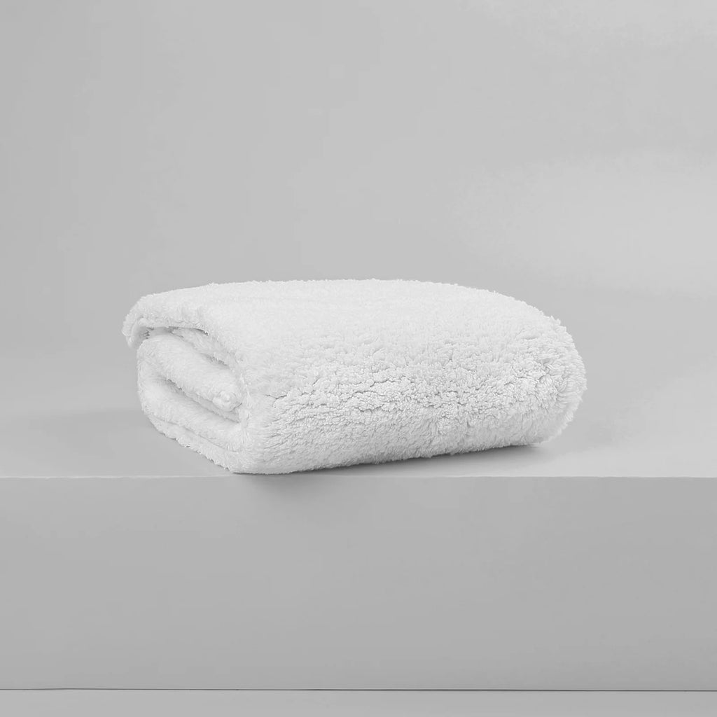 Luxury Hotel Bath Mat, Extra Deep and Ultra Soft White Bath Rug