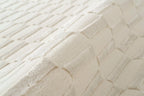 Machine-Washable Area Rug with Rounded Checkerboard Texture, Recycled Polyester, Medium Pile, Multiple Sizes