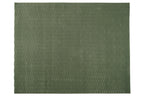 Machine-Washable Area Rug with Rounded Checkerboard Texture, Recycled Polyester, Medium Pile, Multiple Sizes