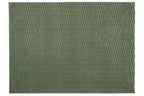 Machine-Washable Area Rug with Rounded Checkerboard Texture, Recycled Polyester, Medium Pile, Multiple Sizes
