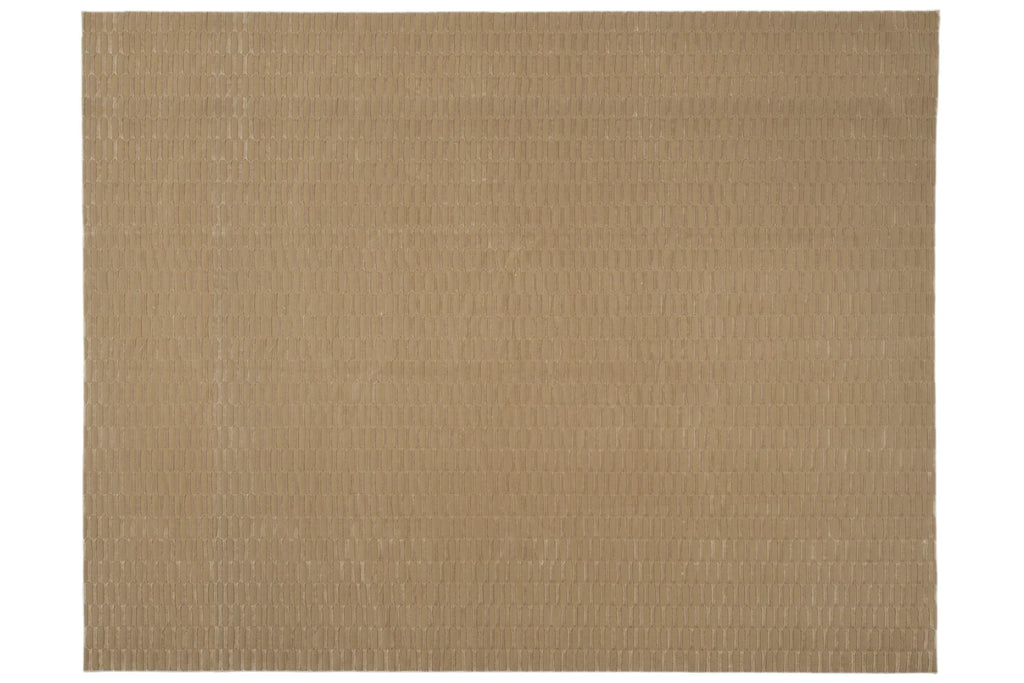 Machine-Washable Area Rug with Rounded Checkerboard Texture, Recycled Polyester, Medium Pile, Multiple Sizes