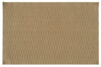 Machine-Washable Area Rug with Rounded Checkerboard Texture, Recycled Polyester, Medium Pile, Multiple Sizes