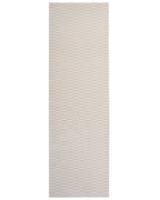 Machine-Washable Area Rug with Rounded Checkerboard Texture, Recycled Polyester, Medium Pile, Multiple Sizes