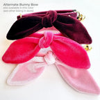 Magenta Pink Velvet Pet Collar