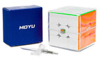 Magnetic 3x3 Speed Cube in Stickerless Design, Pre-Lubricated for Smooth Turning and Adjustable Feel