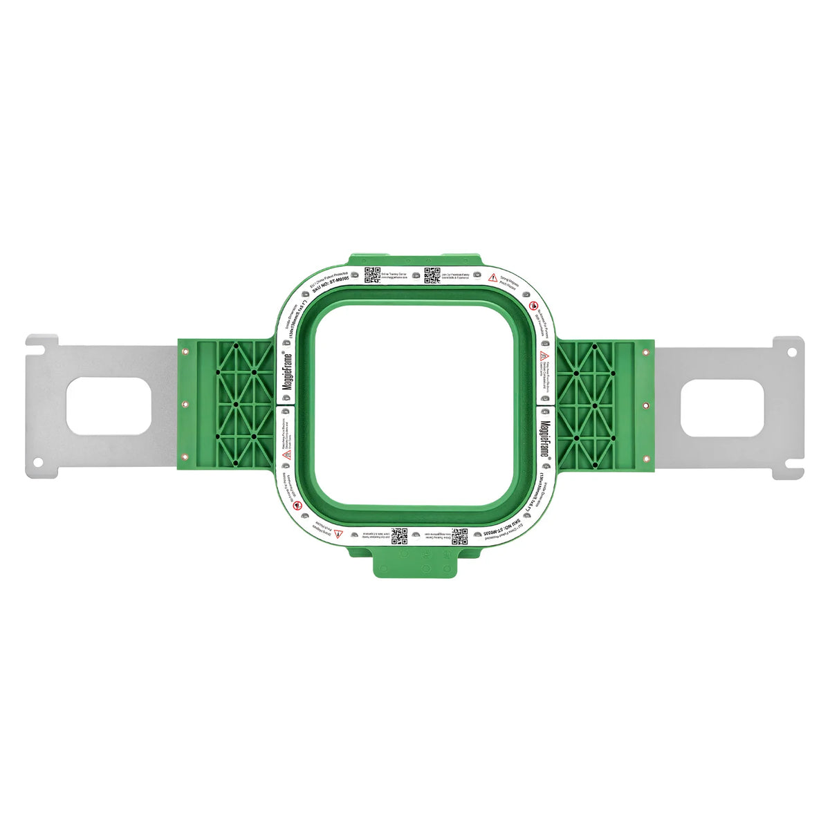Magnetic Embroidery Hoop Frame, 130 x 130 mm for Select Brother PR and VR Machines · 130 x 130 mm (5.1 x 5.1 in) inside di