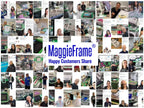 Magnetic Embroidery Hoop Frame, 130 x 130 mm for Select Brother PR and VR Machines · 130 x 130 mm (5.1 x 5.1 in) inside di