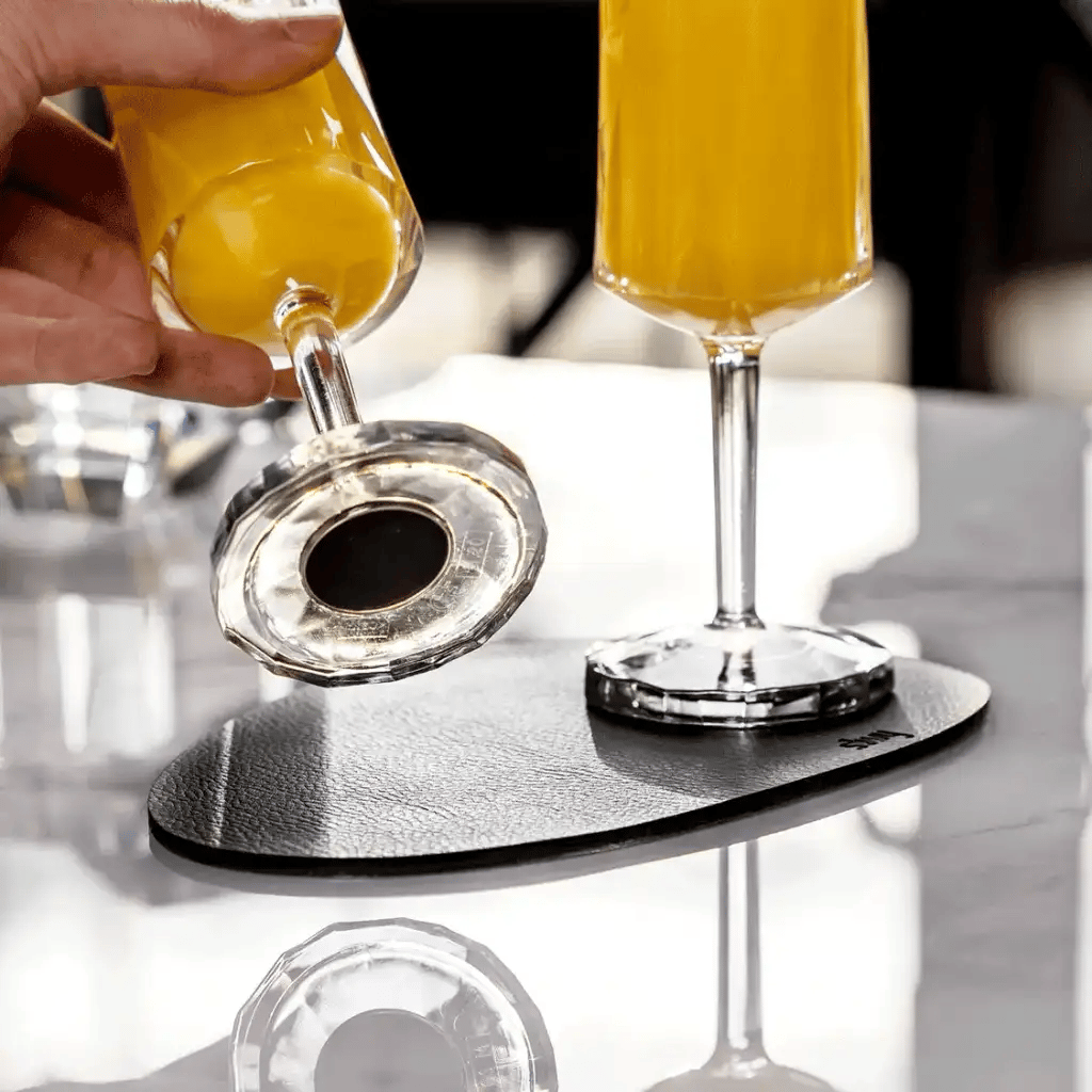 Magnetic Table and Wall Lamp in Sand