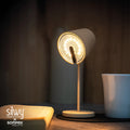 Magnetic Table and Wall Lamp in Sand