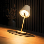 Magnetic Table and Wall Lamp in Sand