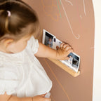 Magnetic Wooden Display Shelf