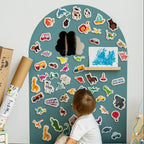 Magnetic Wooden Display Shelf