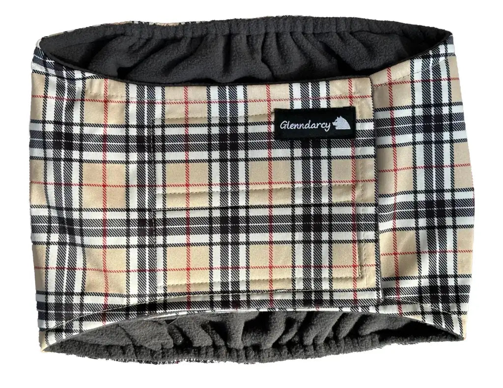 Male Dog Belly Band with Waterproof P.U.L. Outer Layer, Microfleece Lining and Opt — XL Narrow / No Pads / XL Narrow / 2 Pads